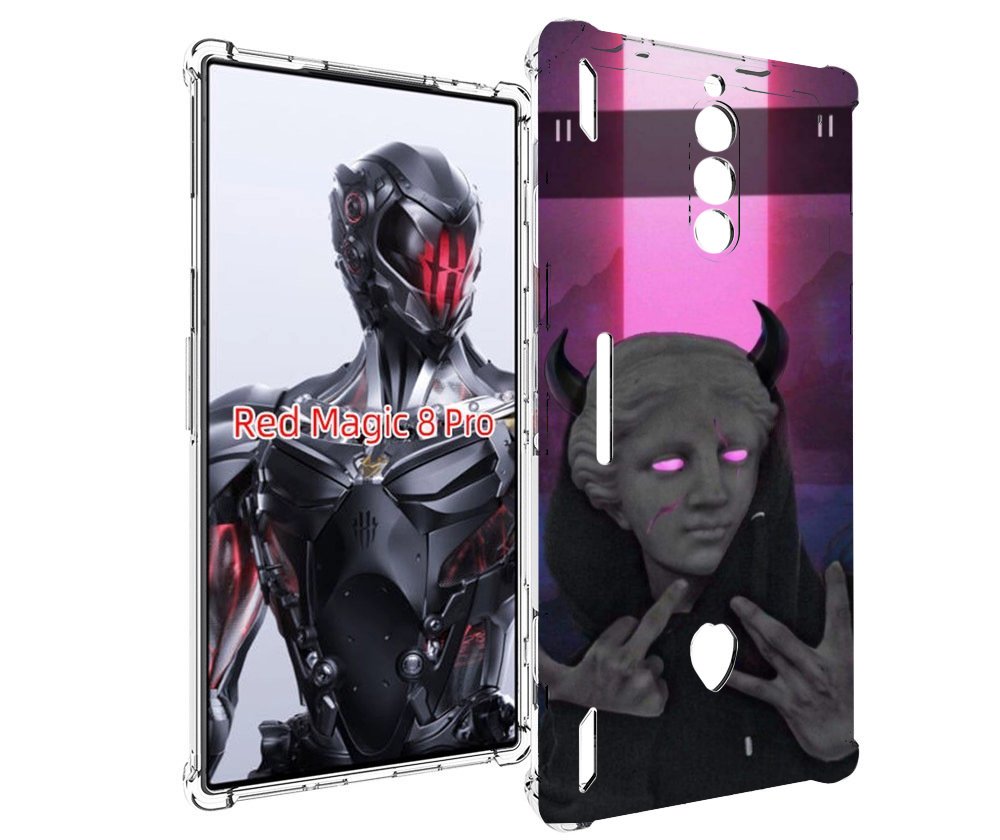 

Чехол MyPads глитч-статуя для ZTE Nubia Red Magic 8 Pro / Red Magic 8 Pro Plus, Tocco