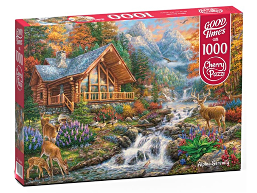 

Пазл Castorland Альпийская безмятежность, 1000 деталей, CH30400