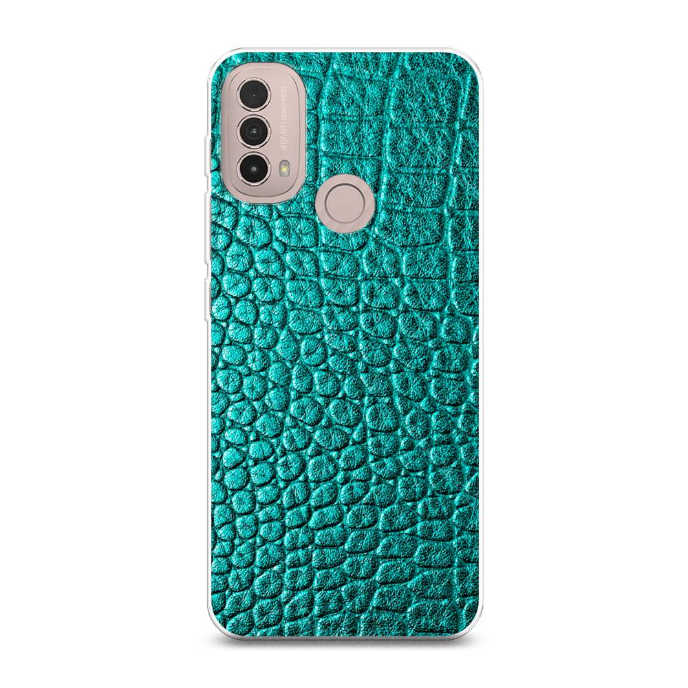 

Чехол Awog на Lenovo K14 Plus / Леново K14 Плюс "Бирюзовая змея", 113450-3
