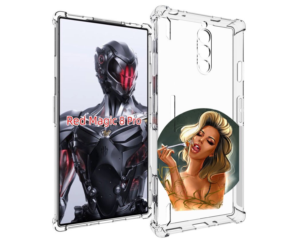 

Чехол MyPads голодная-девушка-модель женский для ZTE Nubia Red Magic 8 Pro / Red Magic ..., Tocco