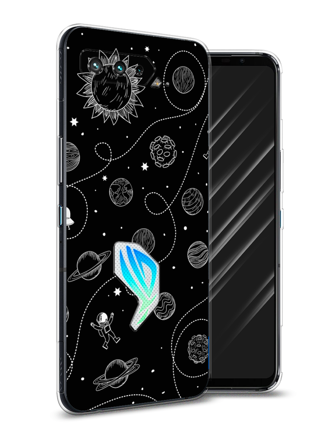 

Чехол Awog на Asus ROG Phone 5S "В невесомости", Бежевый, 44550-4