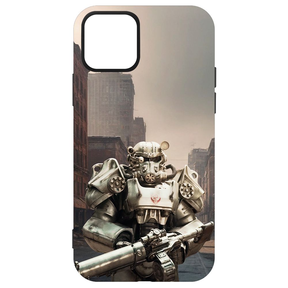 

Чехол-накладка Krutoff Soft Case Фоллаут (Fallout) - Рыцарь Братства для iPhone 12 Pro