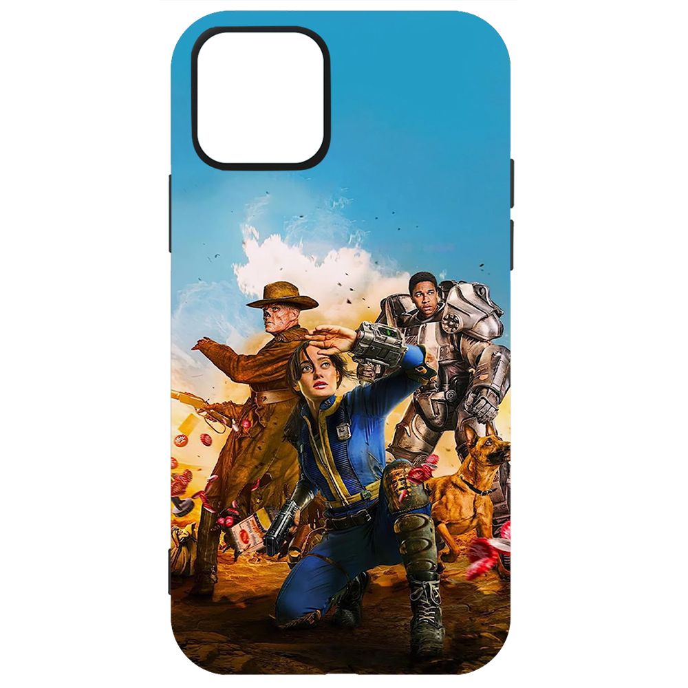 

Чехол-накладка Krutoff Soft Case Фоллаут - Люси, Гуль и Аарон для iPhone 12 Pro Max