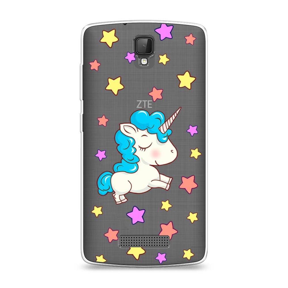 

Чехол Awog на ZTE Blade L5 (L5 Plus) / ЗТЕ Блэйд L5 (L5 Plus) "Звездный единорог", 130350-2