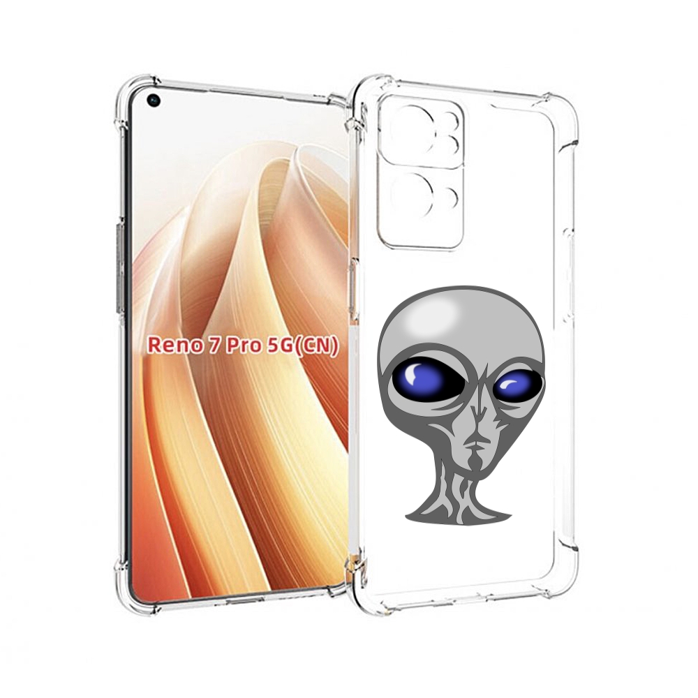 

Чехол MyPads инопланетянин для OPPO Reno7 Pro 5G, Прозрачный, Tocco