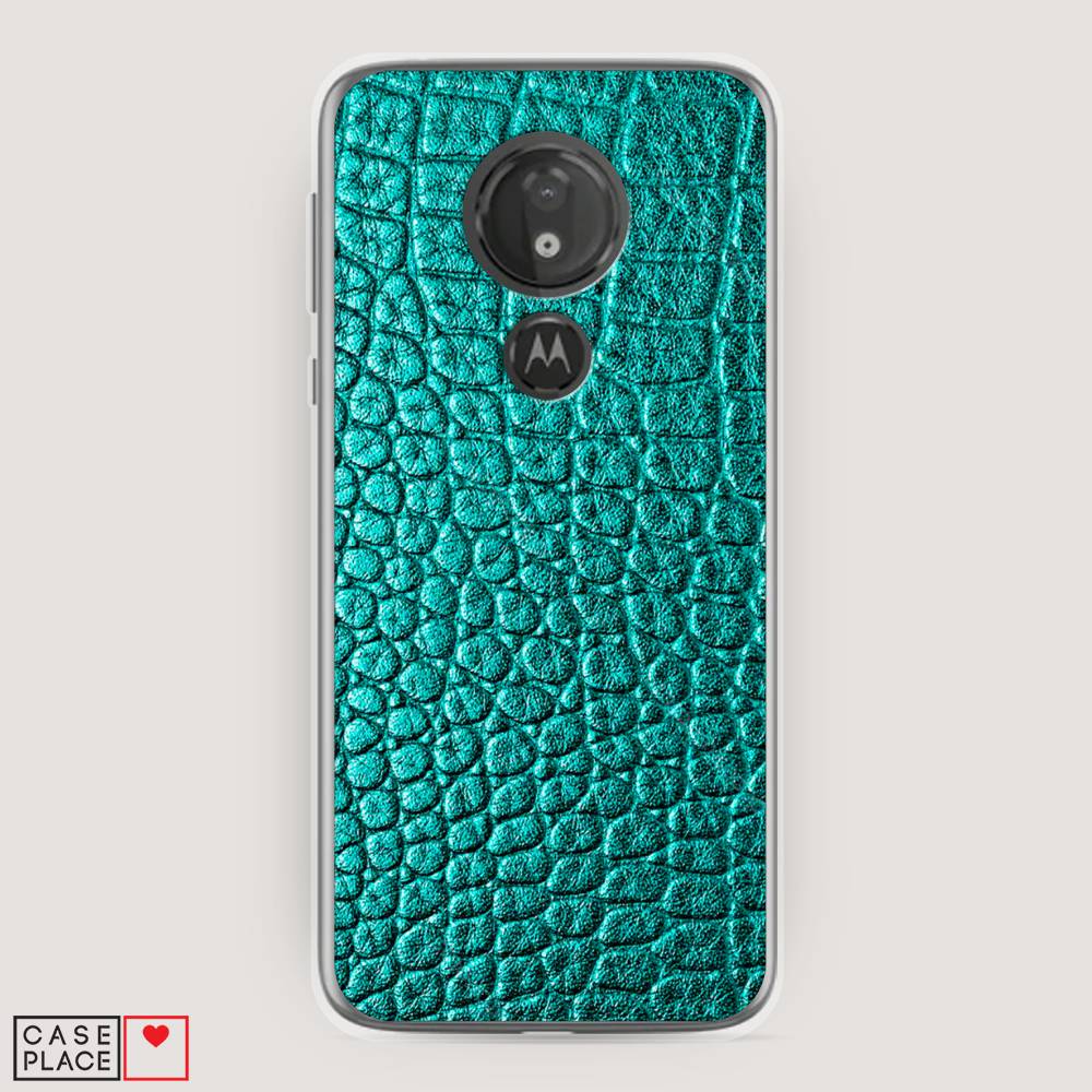 

Чехол Awog на Motorola Moto G7 Power / Моторола Мото G7 Power "Бирюзовая змея", 241350-3