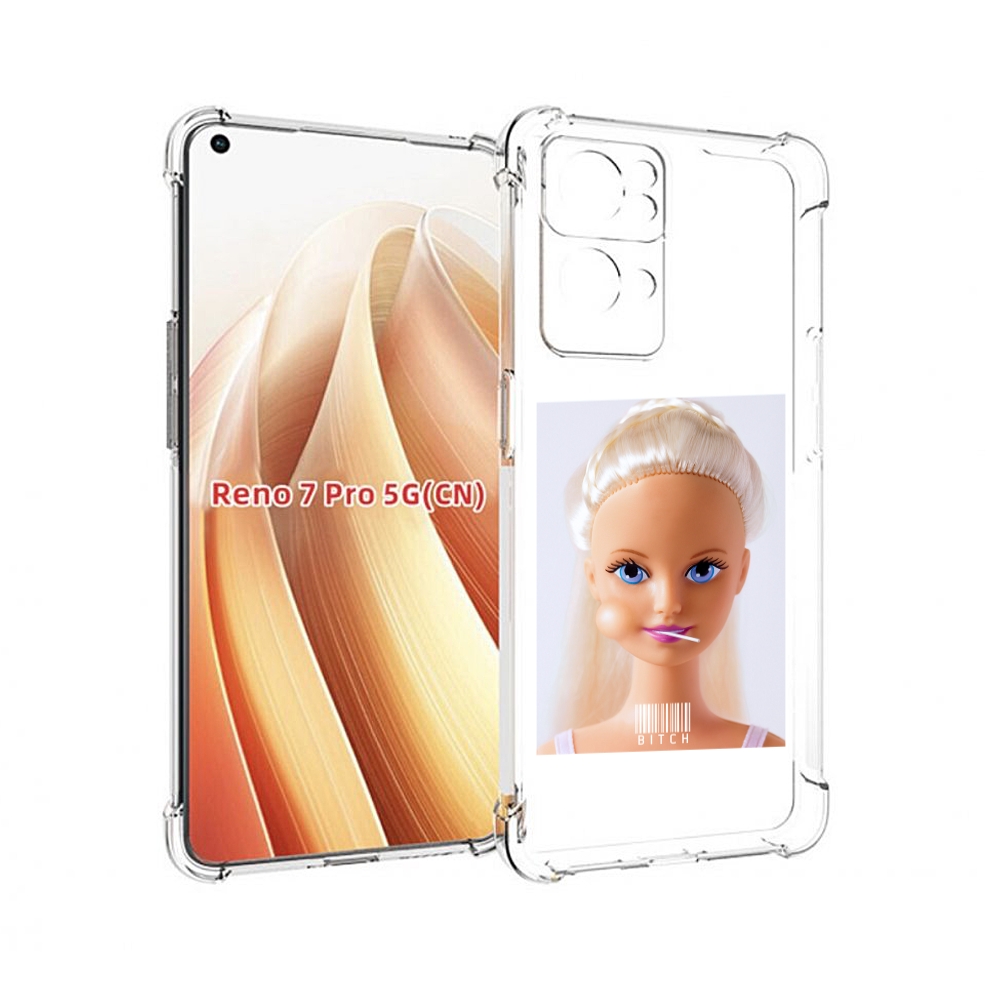 

Чехол MyPads барби для OPPO Reno7 Pro 5G, Прозрачный, Tocco