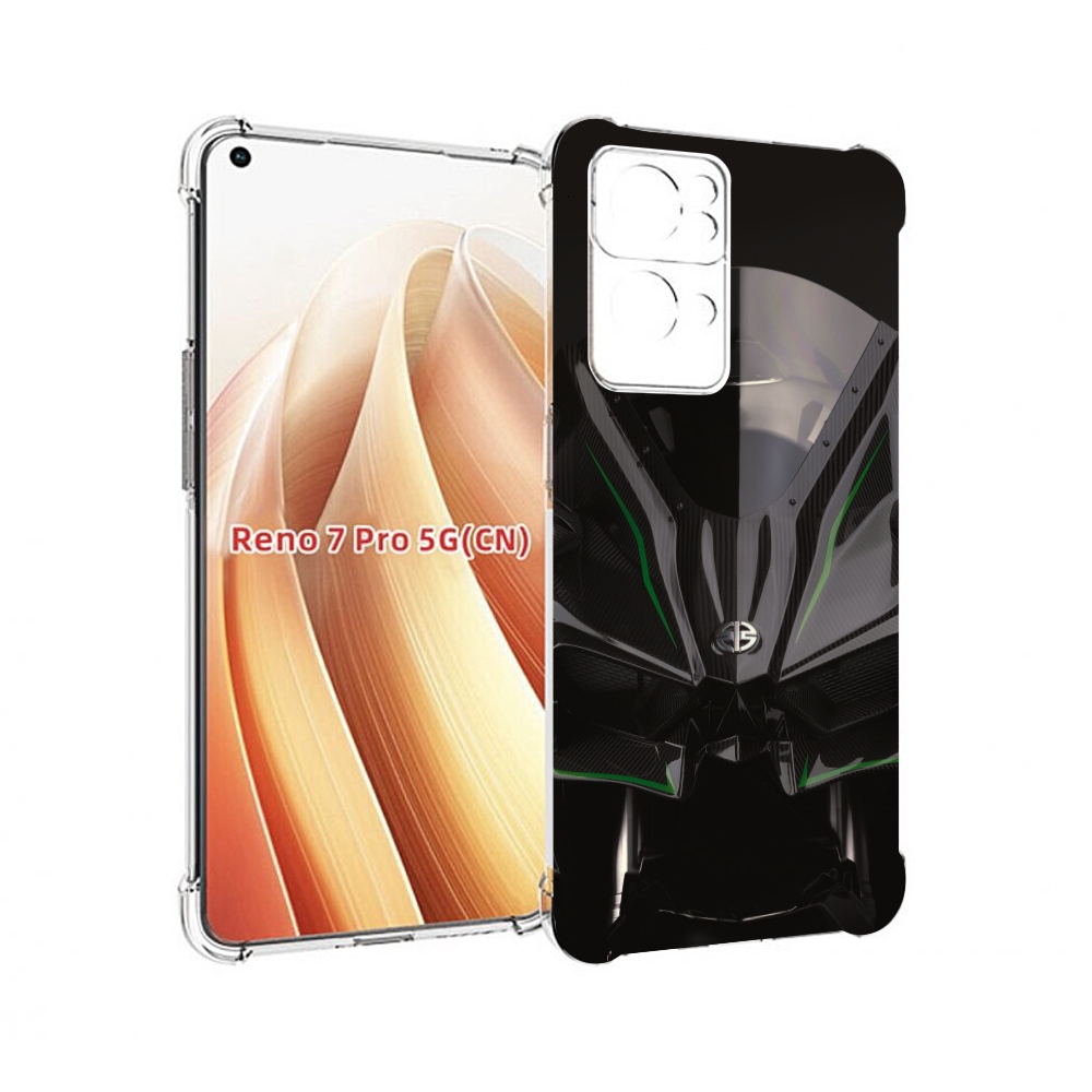 

Чехол MyPads кавасаки мото для OPPO Reno7 Pro 5G, Прозрачный, Tocco