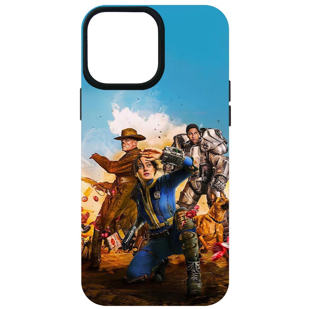 

Чехол-накладка Krutoff Soft Case Фоллаут - Люси, Гуль и Аарон для iPhone 13 Pro Max
