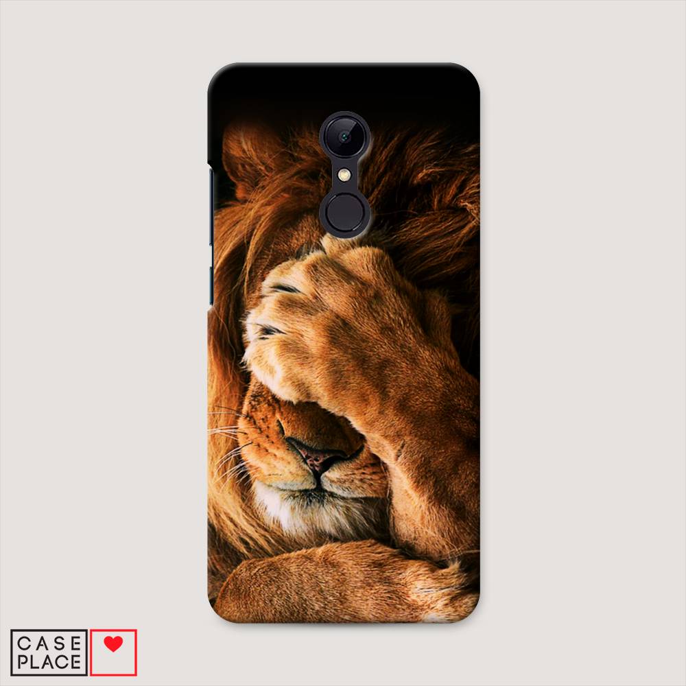 

Пластиковый чехол "Львиный стыд" на Xiaomi Redmi 5, 33020-1
