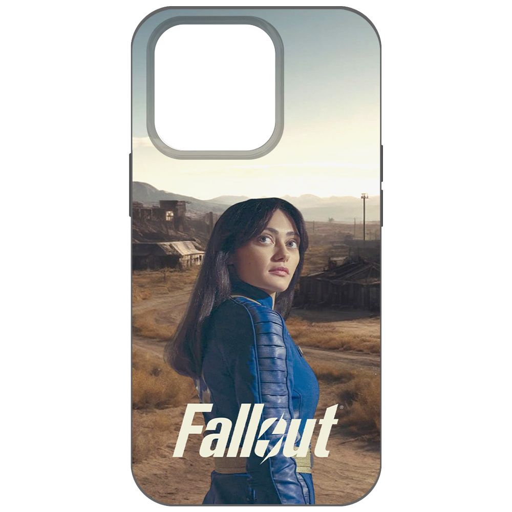 

Чехол-накладка Krutoff Soft Case Фоллаут (Fallout) - Люси в пустошах для iPhone 14 Pro