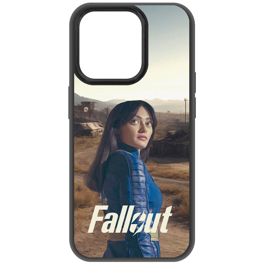 

Чехол-накладка Krutoff Soft Case Фоллаут (Fallout) - Люси в пустошах для iPhone 15 Pro