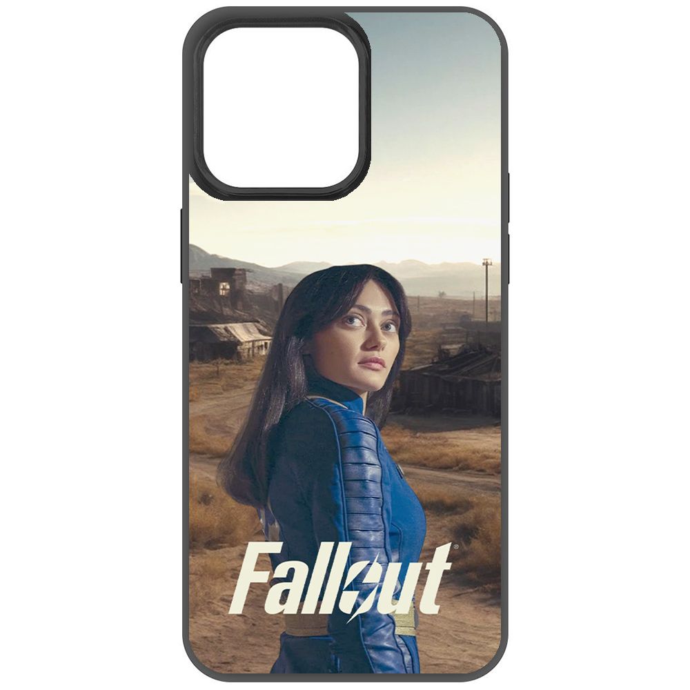 

Чехол-накладка Krutoff Soft Case Фоллаут (Fallout) - Люси в пустошах для iPhone 15 Pro Max