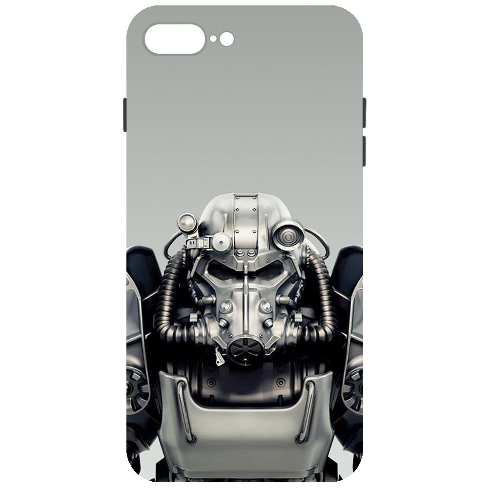 

Чехол-накладка Krutoff Soft Case Фоллаут (Fallout)-Братство стали для iPhone 7 Plus/8 Plus