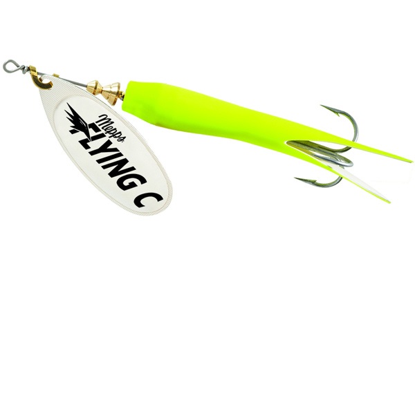 

Блесна вращающаяся Mepps AGLIA FLYING C, 10g №3 SILVER/Chartreuse, Серебристый;зеленый, C_AFCC24_3104