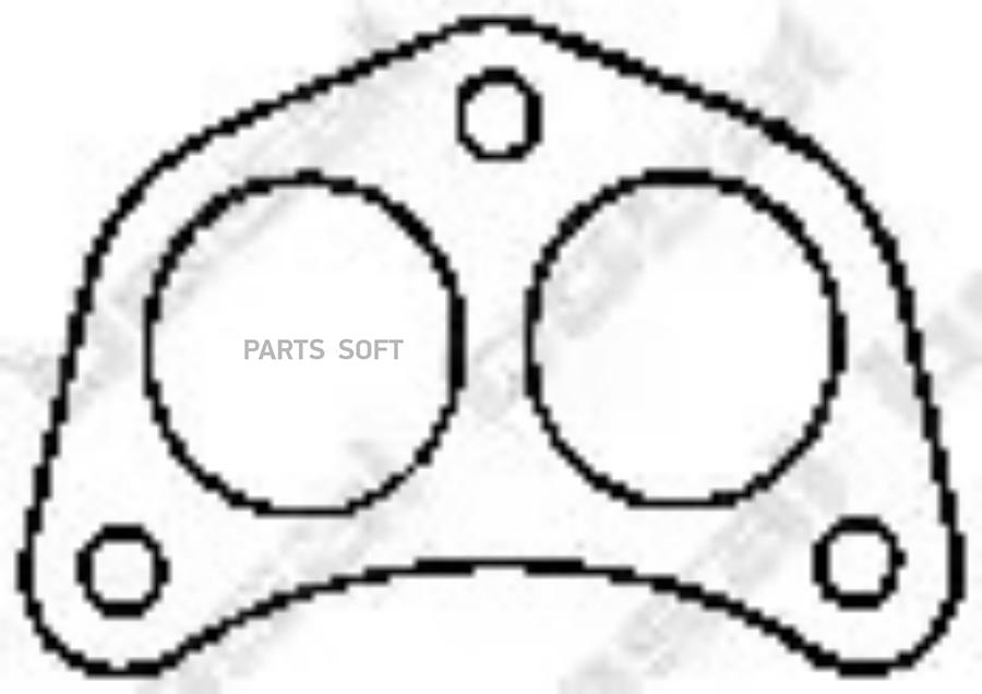 

Прокладка Приемной Трубы Ford, 256066 Bosal 256-066