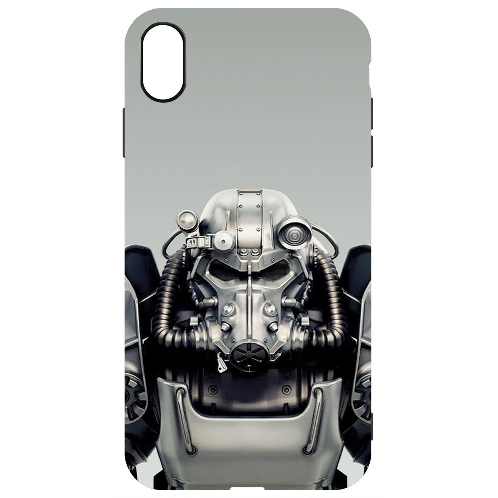 

Чехол-накладка Krutoff Soft Case Фоллаут (Fallout) - Братство стали для iPhone XS Max