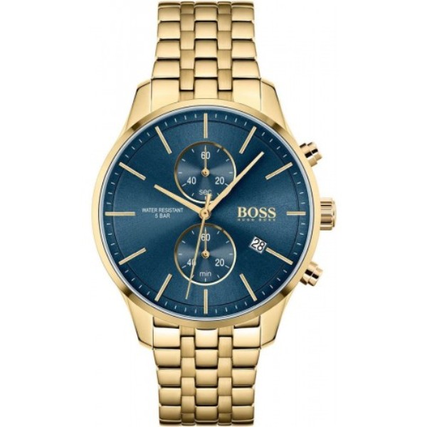 

Наручные часы мужские HUGO BOSS HB1513841 золотистые, HB1513841