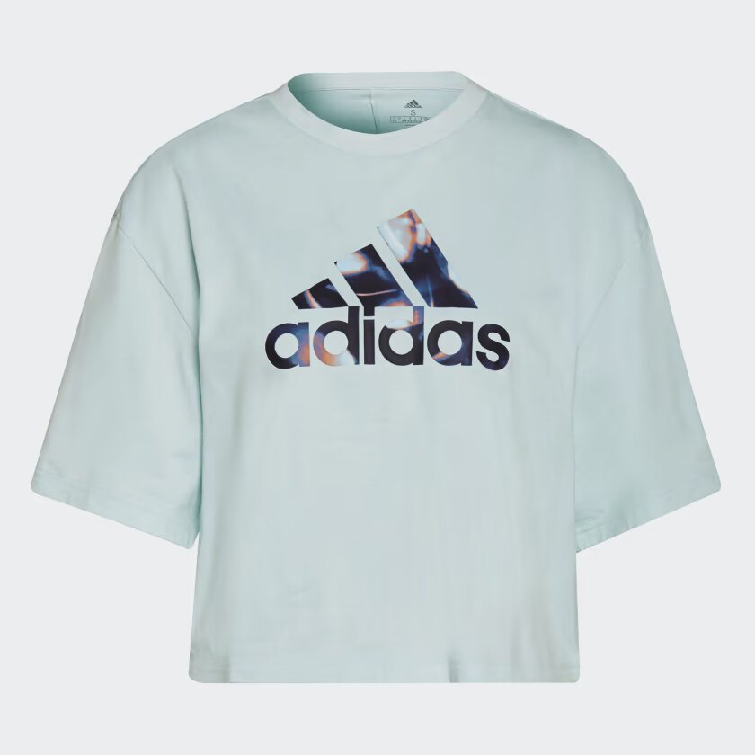 Футболка женская Adidas Originals GS3886 бирюзовая S