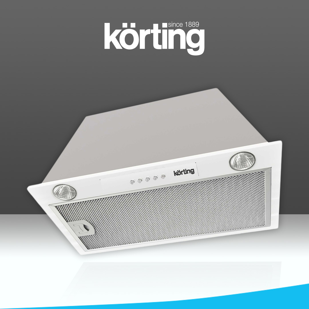 Вытяжка встраиваемая Korting KHI 6530 W белый вытяжка встраиваемая korting khp 6637 gnx