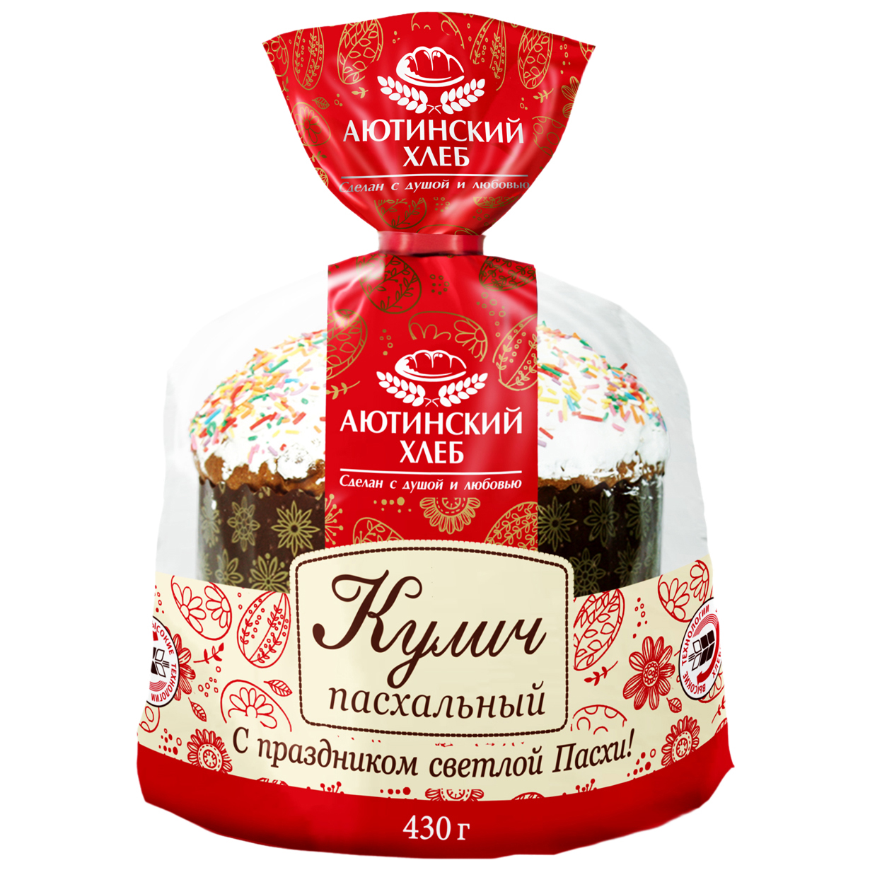 

Кулич Аютинский Хлеб Пасхальный 430 г