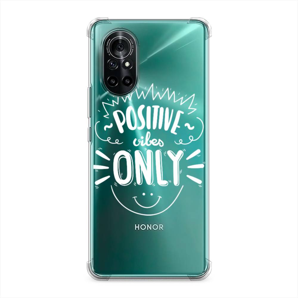 

Чехол Awog на Honor V40 Lite "Positive vibes only графика", Разноцветный, 6105151-1