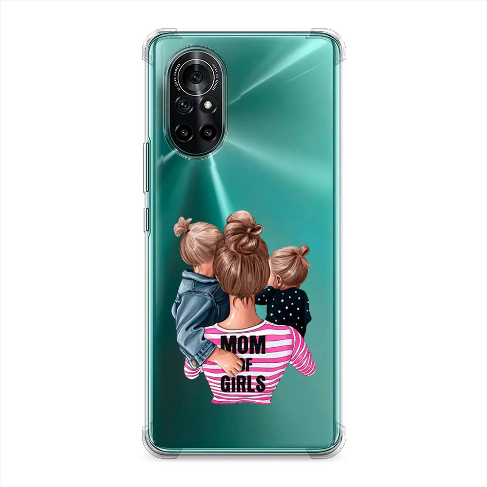 

Чехол Awog на Honor V40 Lite "Mom of Girls", Разноцветный, 6105151-1