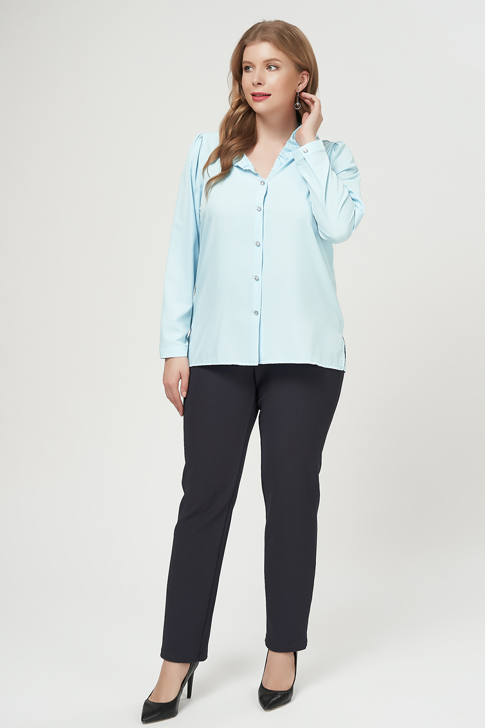 

Брюки женские OLSI 2012004 серые 52 RU, 2012004