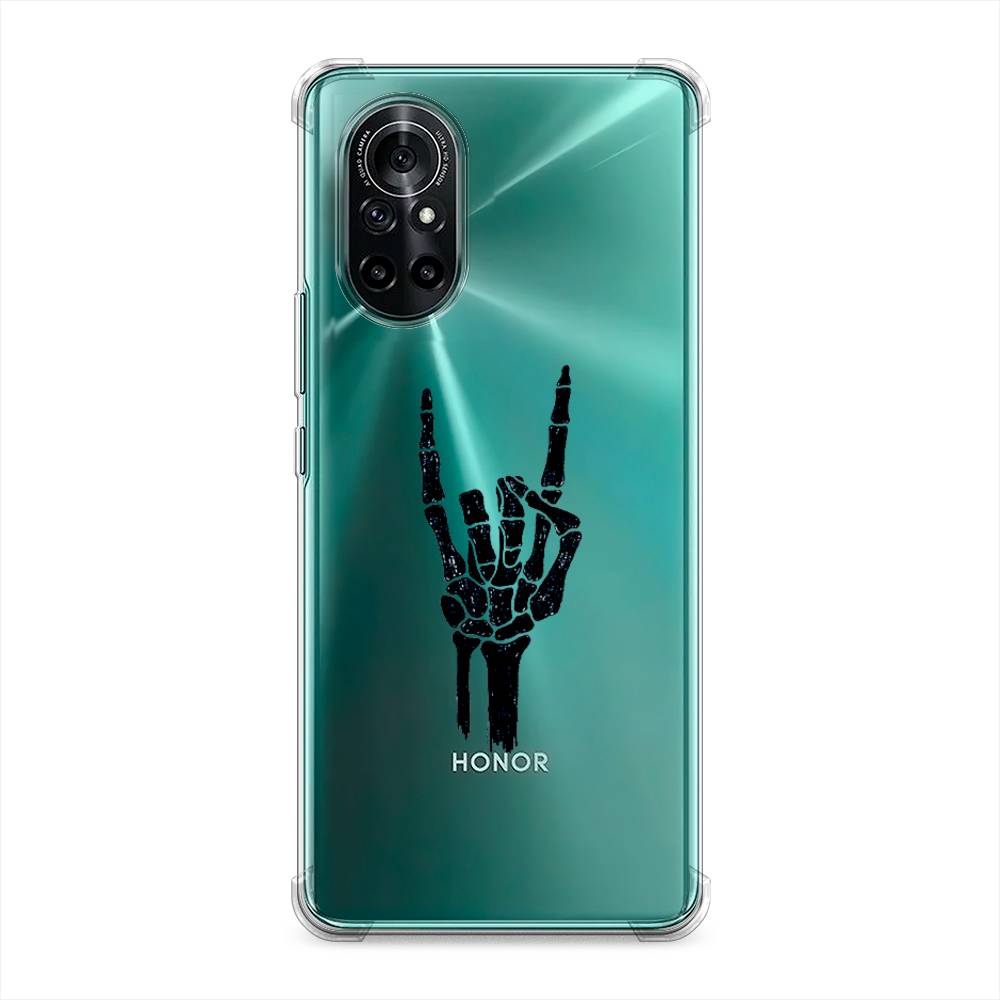 

Чехол Awog на Honor V40 Lite "Rock for a skeleton", Разноцветный, 6105151-1