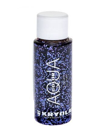 Аквагрим жидкий с блестками/Aquacolor Liquid Glitter 30 мл. (Цв: Lilac)