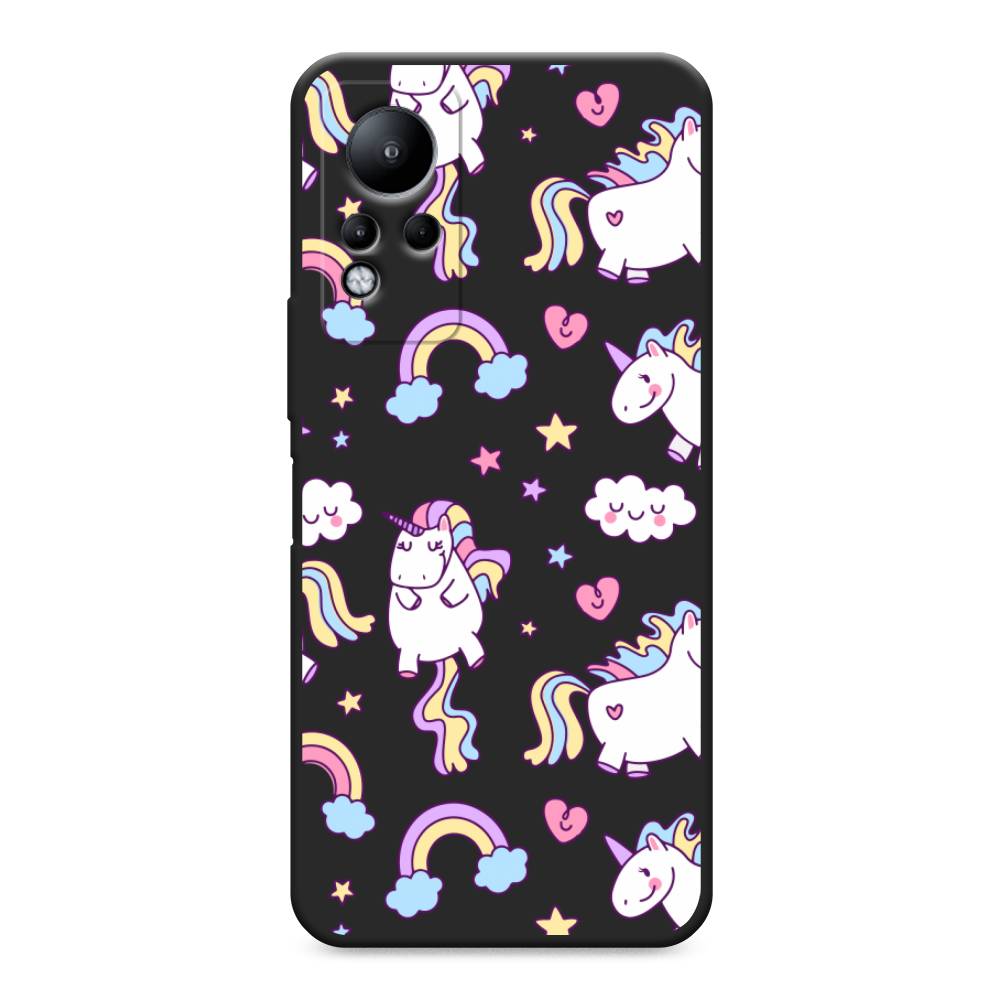 

Матовый силиконовый чехол "Sweet unicorns dreams" на Infinix Note 11, Sweet unicorns dreams