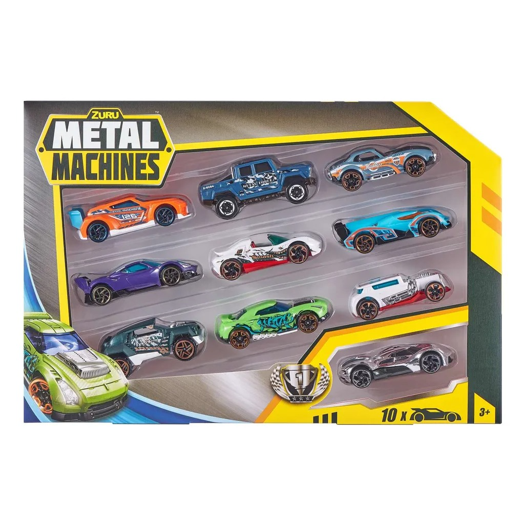 Машинки Zuru Metal Machines 10шт 6750 2