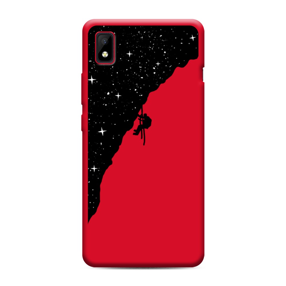 

Чехол Awog на ZTE Blade L210 / ЗТЕ Блэйд L210 "Скалолаз в космосе", Разноцветный, 134153-1