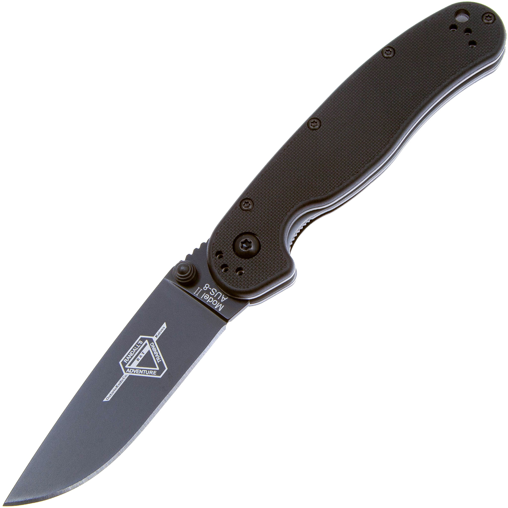 

Складной нож Крыса Ontario RAT-2 Black 8861