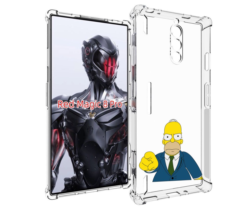 

Чехол MyPads гомер-злой для ZTE Nubia Red Magic 8 Pro / Red Magic 8 Pro Plus, Tocco