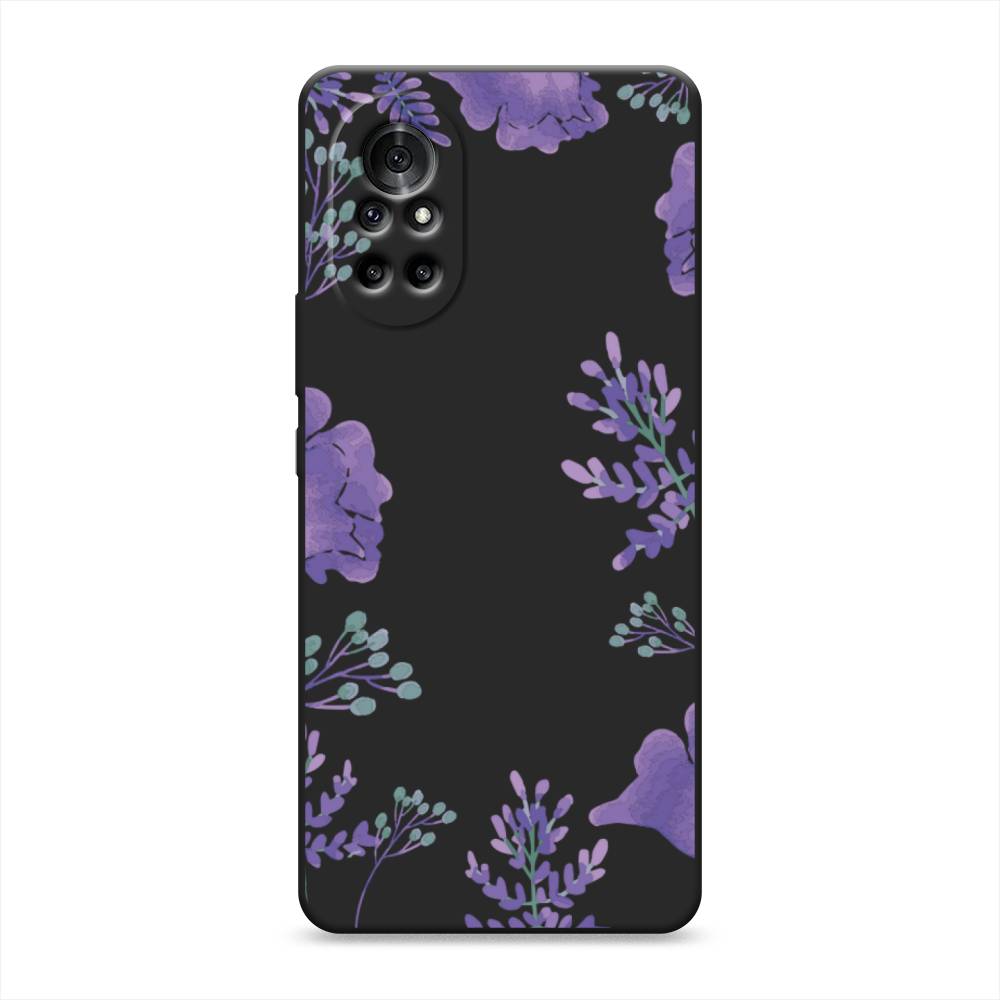 

Чехол Awog на Honor V40 Lite "Сиреневая цветочная рамка", Разноцветный, 6105152-1
