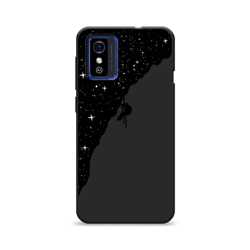 

Чехол Awog на ZTE Blade L9 / ЗТЕ Блэйд L9 "Скалолаз в космосе", Разноцветный, 135252-1