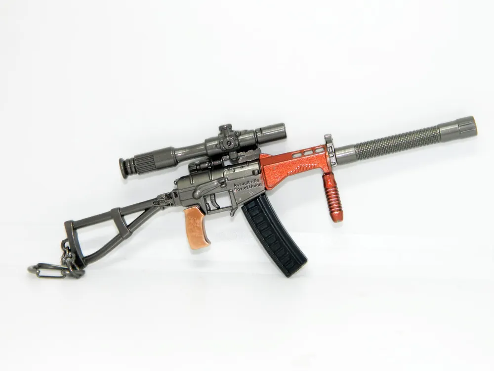 

Модель автомата СР-3М Вихрь, Серый;черный, valmini