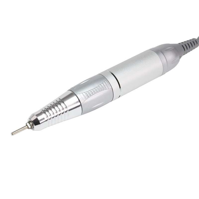 Ручка для маникюрного аппарата фрезерная 5 контактов 35000 об серебристая