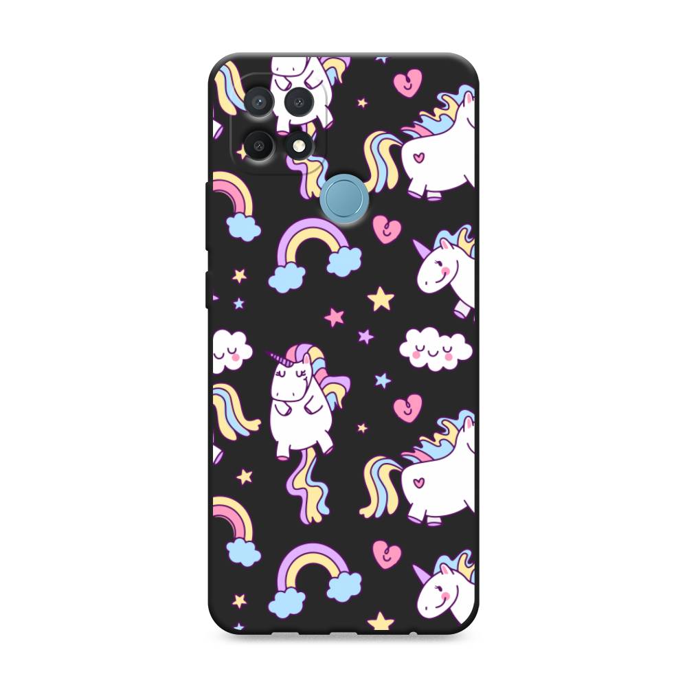 

Матовый силиконовый чехол "Sweet unicorns dreams" на Oppo A15s, Sweet unicorns dreams