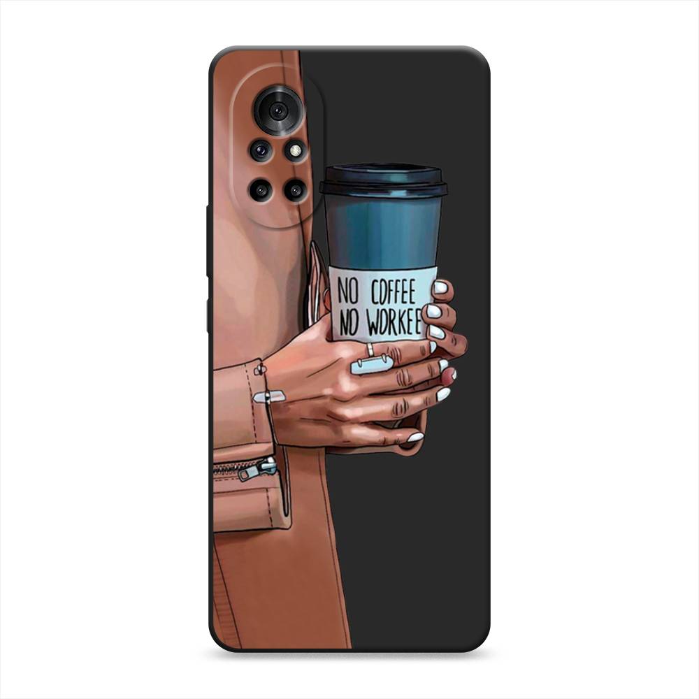 

Чехол Awog на Honor V40 Lite "No coffee", Разноцветный, 6105152-1