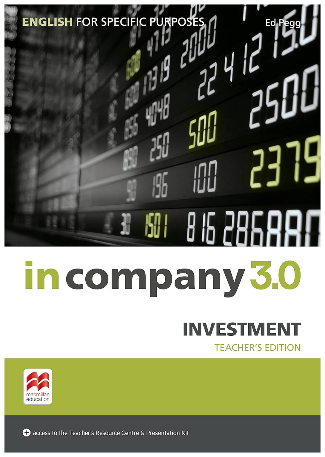 

In Company 3.0 ESP Investment Teacher's Edition