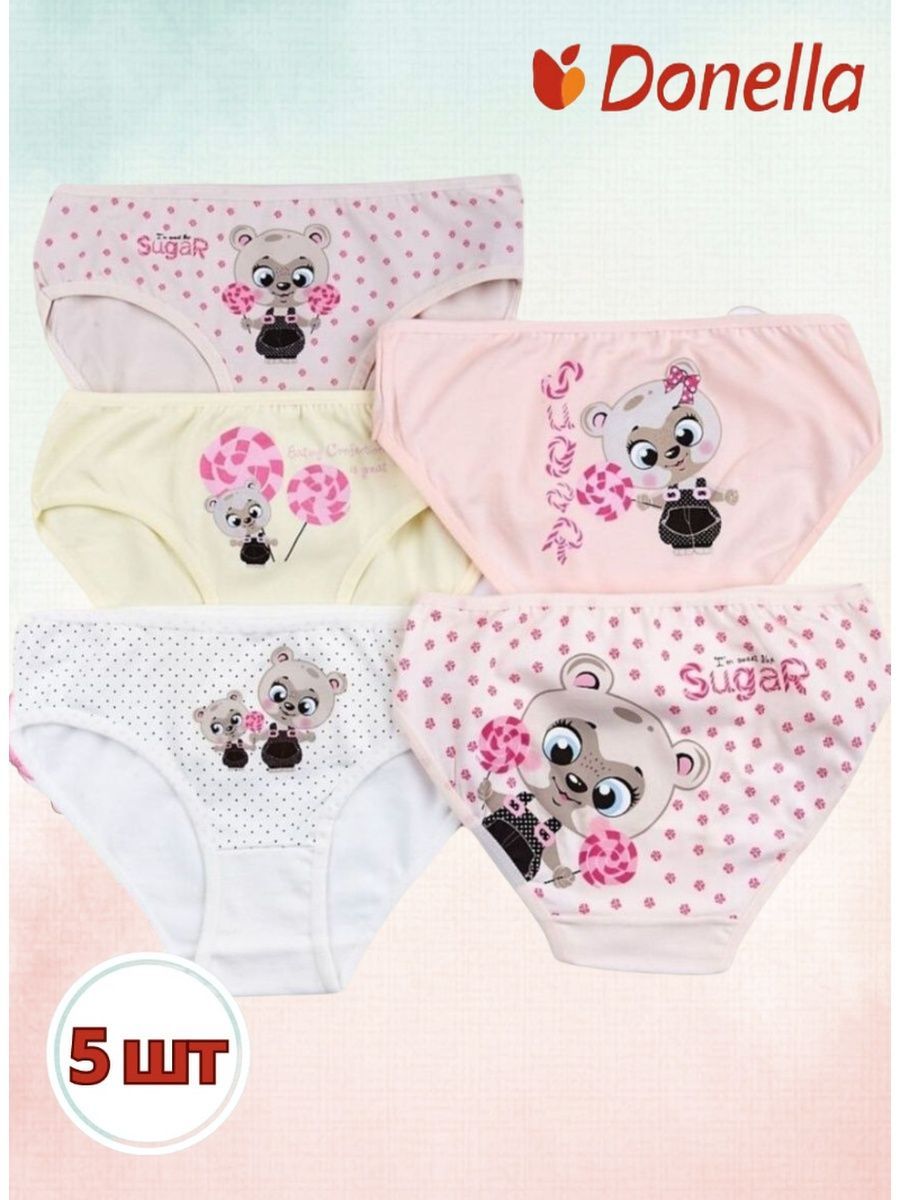 

Трусы детские Donella 4171GL, микс, 110, Разноцветный, 4171GL
