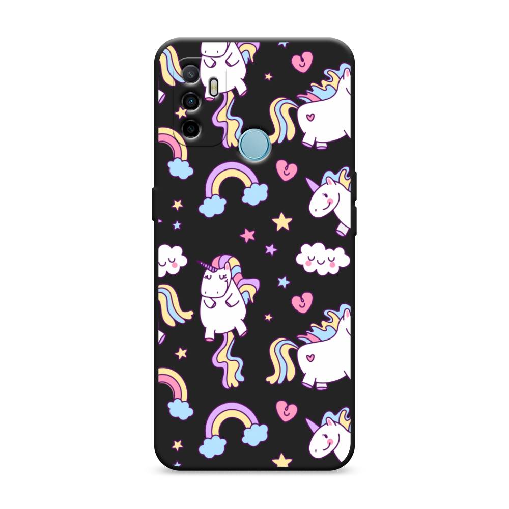 

Матовый силиконовый чехол "Sweet unicorns dreams" на Oppo A53, Sweet unicorns dreams