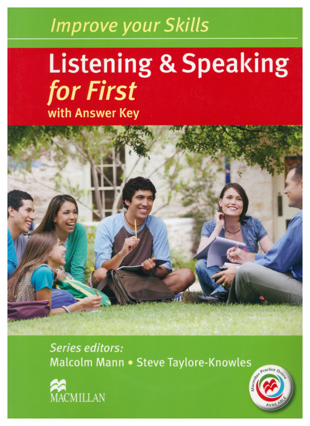 Книга Improve your Skills Listening & Speaking for First Student's Book with key & MPO…