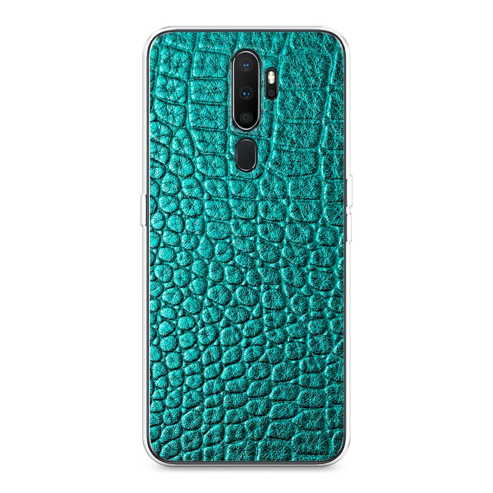 

Силиконовый чехол "Бирюзовая змея" на Oppo A5 (2020), 251350-3