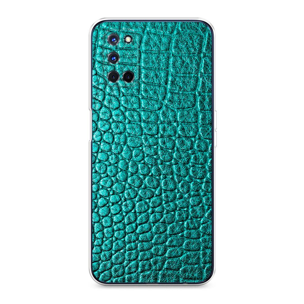 

Силиконовый чехол "Бирюзовая змея" на Oppo A52, 253150-3