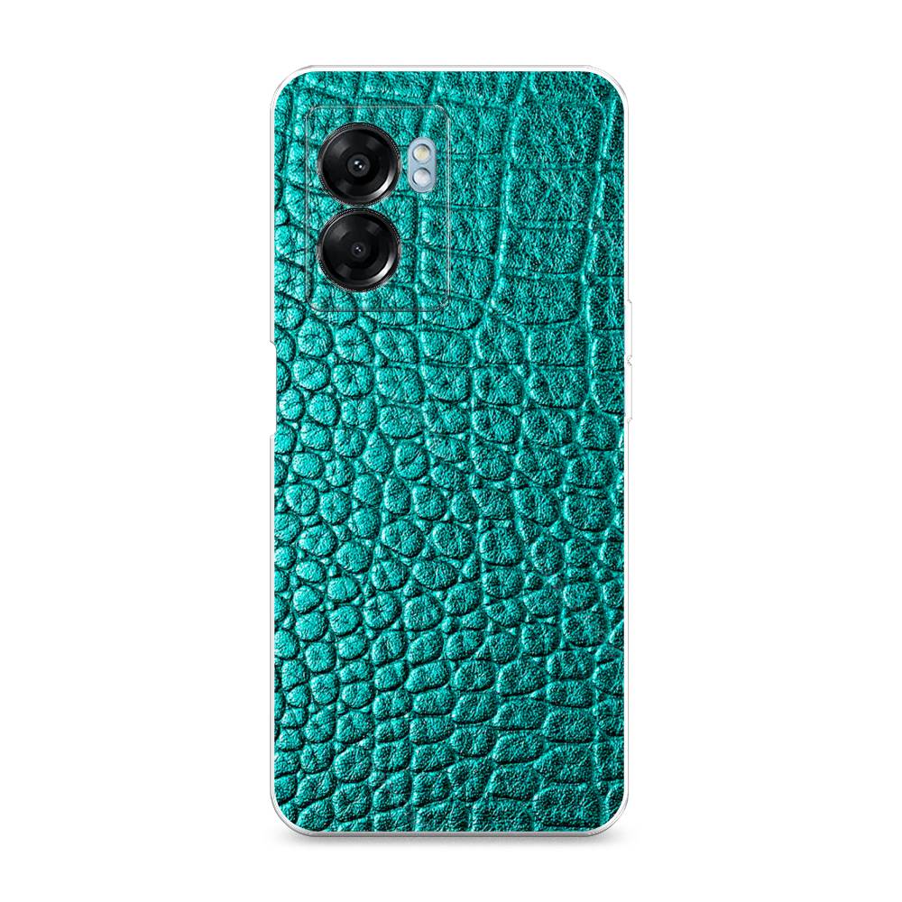 

Силиконовый чехол "Бирюзовая змея" на Oppo A57 5G, 2510250-3