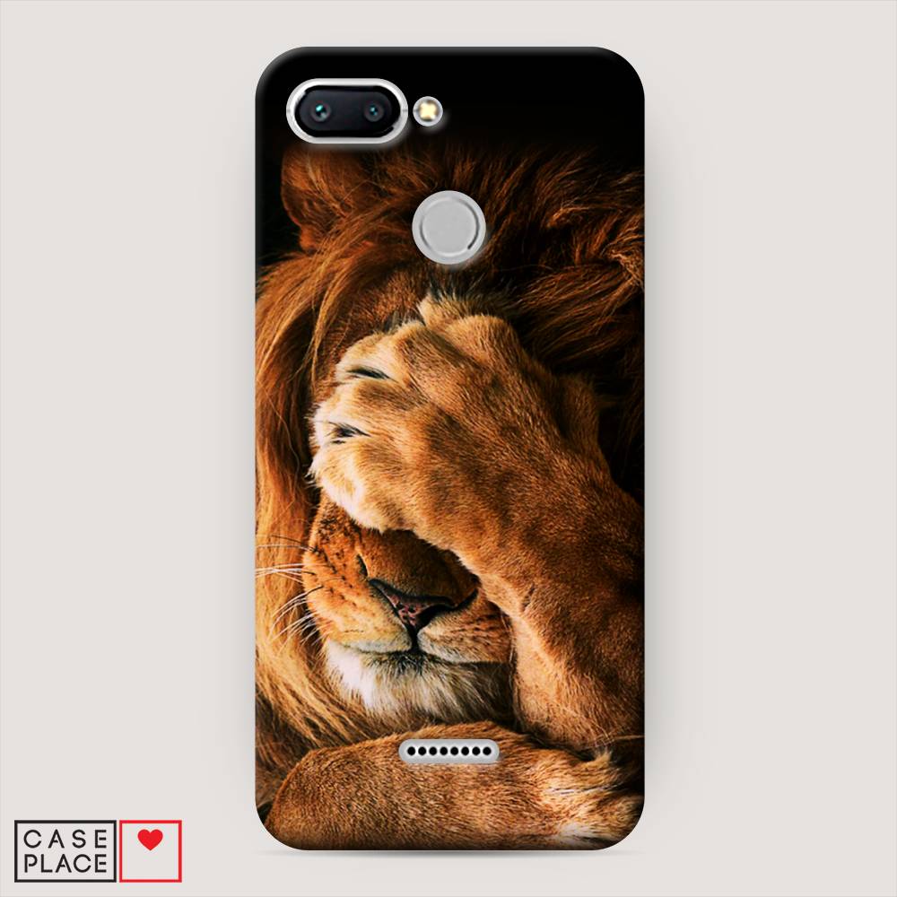

Пластиковый чехол "Львиный стыд" на Xiaomi Redmi 6