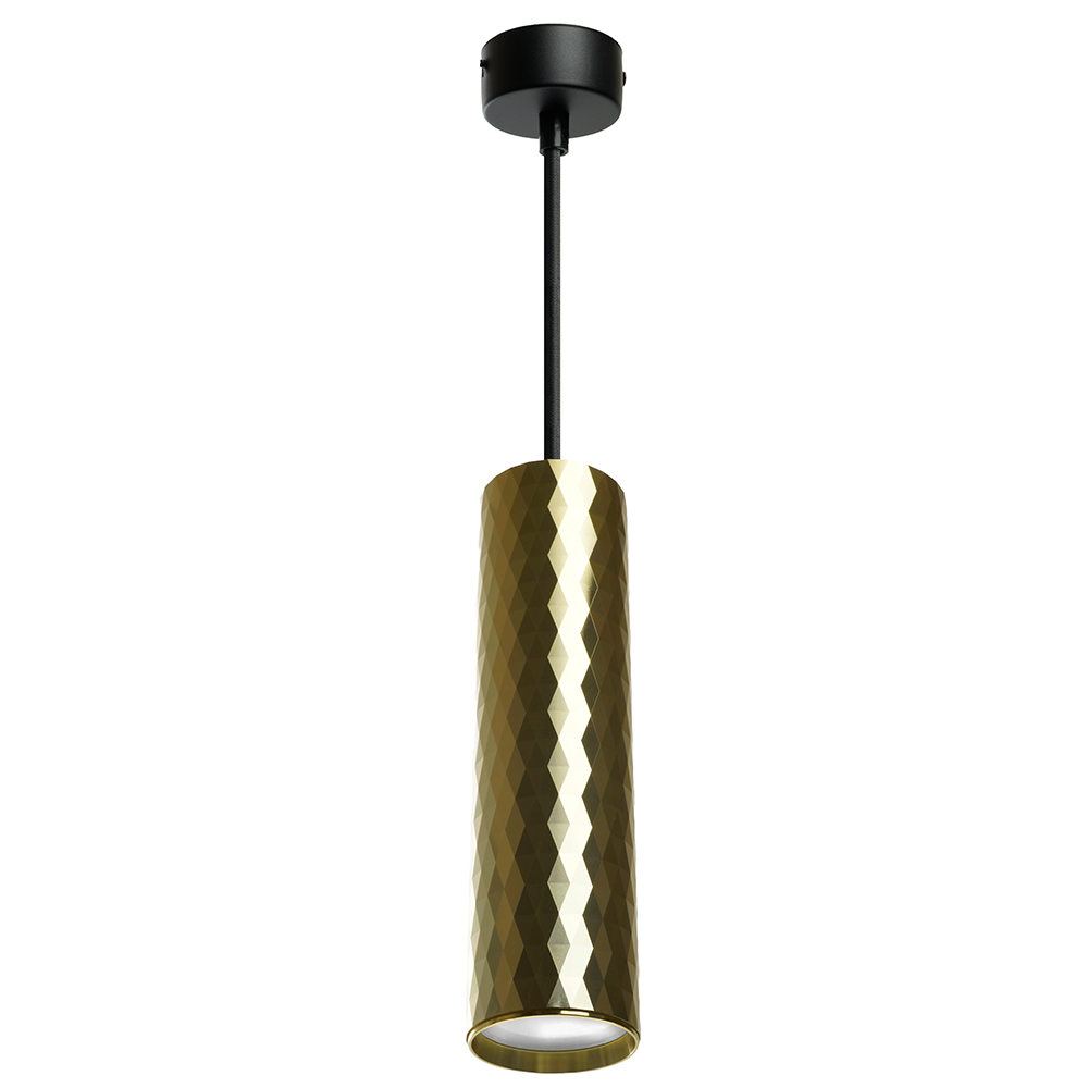 

Светильник потолочный Feron ML1888 PRISM на подвесе MR16 35W, чёрный-золото, 48669, ML1888